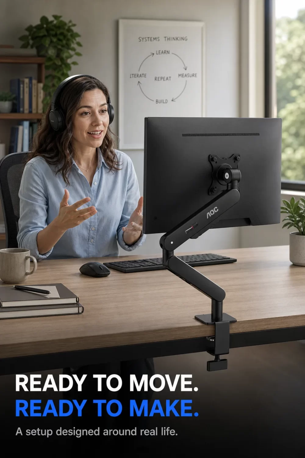 AOC AM 400 lifestyle setup