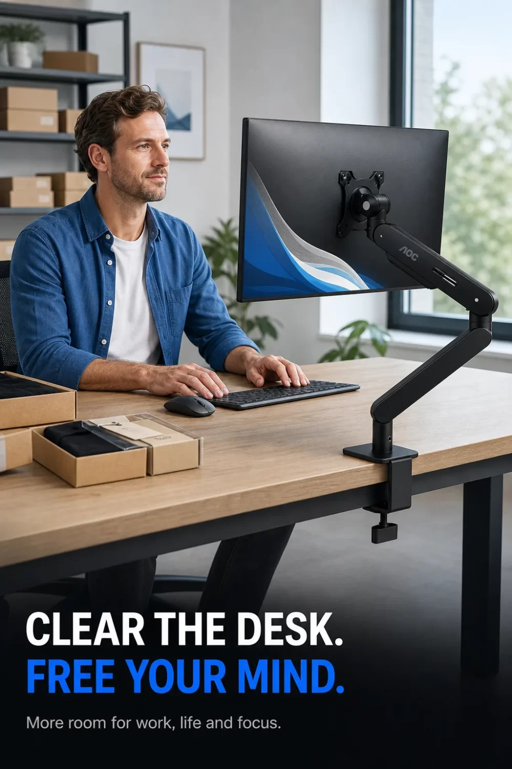 AOC AM 400 lifestyle setup